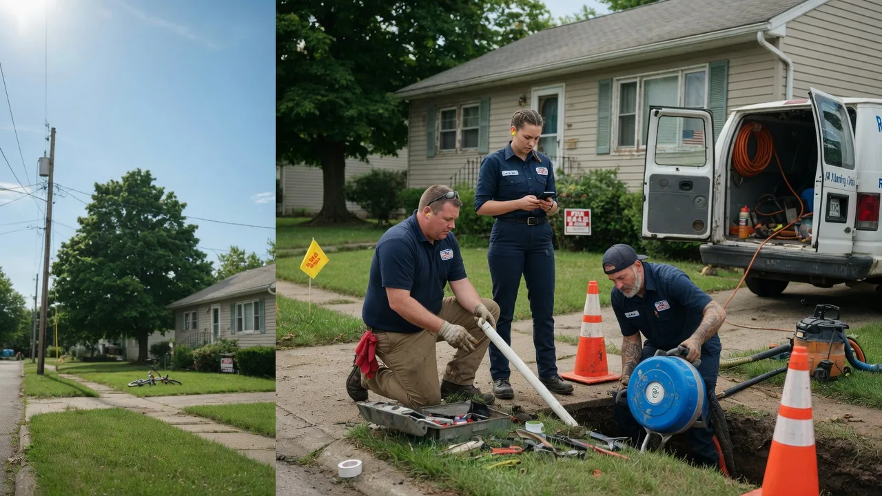 Sewer Line Repair in Hubbard Lake, MI near me